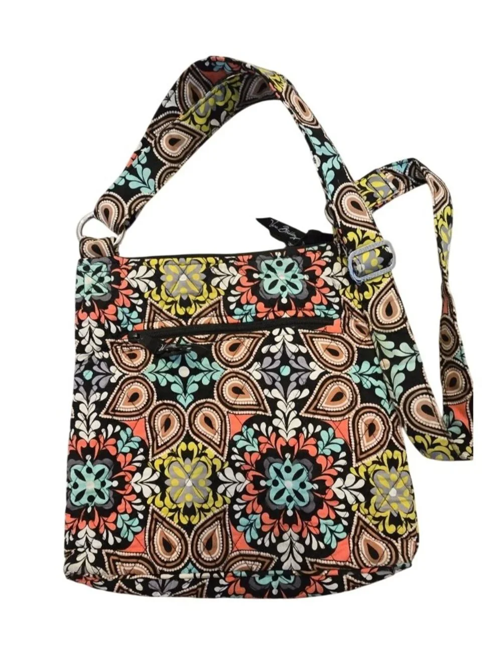 Vera Bradley SIERRA Floral Quilted Crossbody Bag Adjustable Strap - Picture 1 of 15